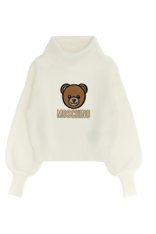 Светр «Moschino Teddy Bear» Білий HDW02ALHE77CLOUD Светр «Moschino Teddy Bear» Білий HDW02ALHE77CLOUD