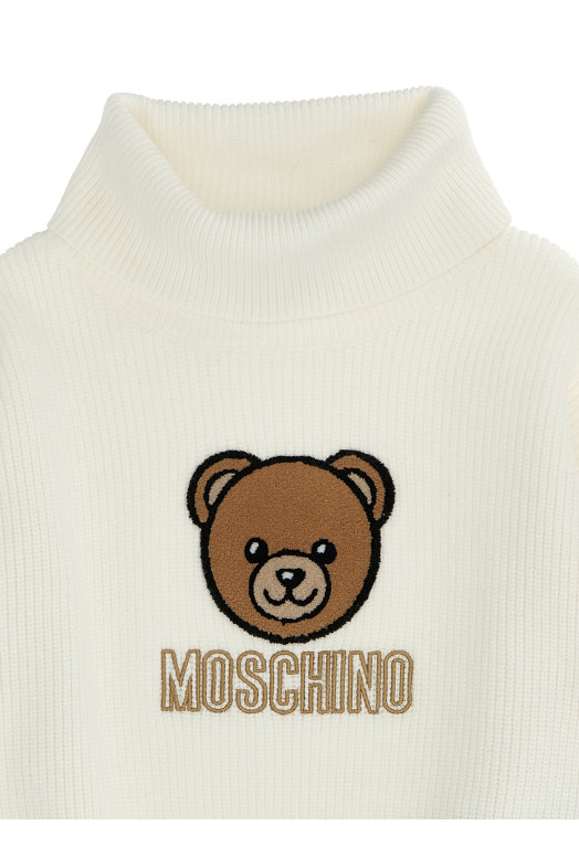 Светр «Moschino Teddy Bear» Білий HDW02ALHE77CLOUD Светр «Moschino Teddy Bear» Білий HDW02ALHE77CLOUD