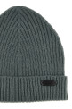 Англійська ребриста шапка зелена BRIONI O4M80NO2K432900
