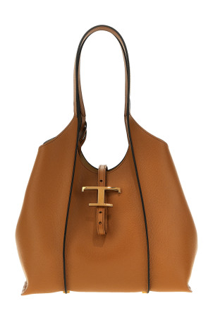 'T Timeless' mini shopping bag Brown