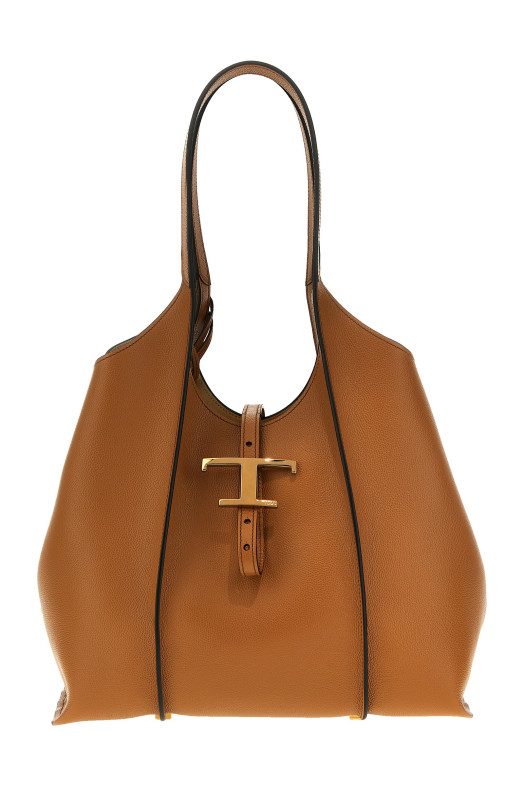 'T Timeless' mini shopping bag Brown 'T Timeless' mini shopping bag Brown
