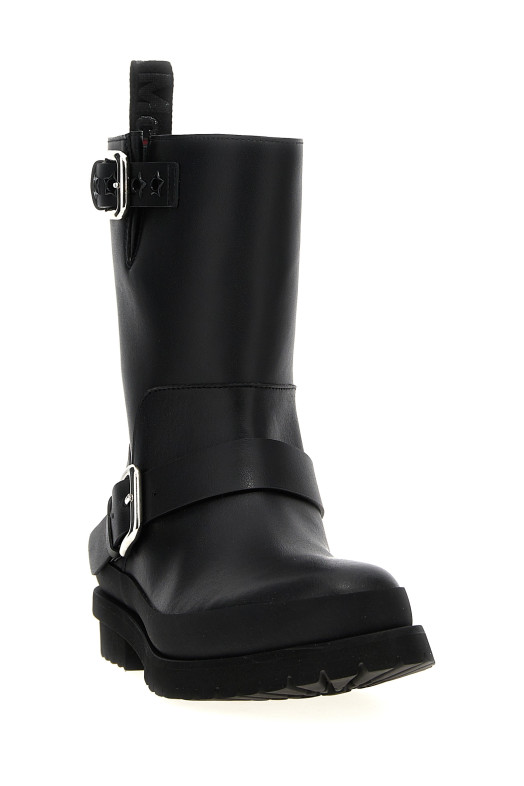 'Biker' ankle boots Black