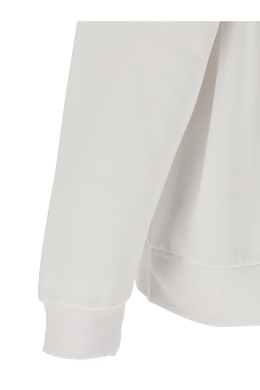 Світшот з логотипом Білий LACOSTE SH9608001 Світшот з логотипом Білий LACOSTE SH9608001