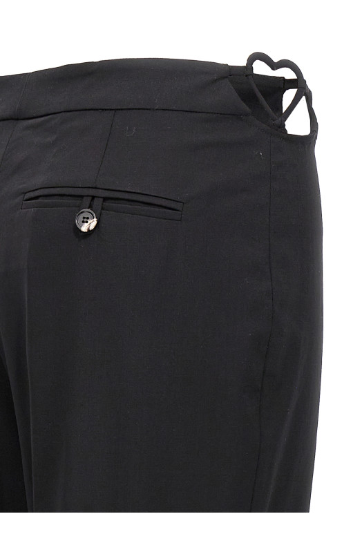 Брюки Hearts Черные NENSI DOJAKA (NDSS23TRS026BLACK)