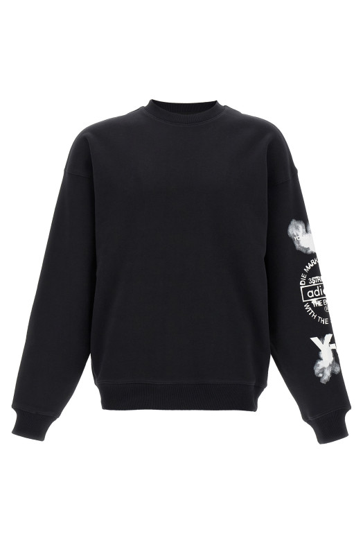 'Y-3 Graphic Crew' sweatshirt Black