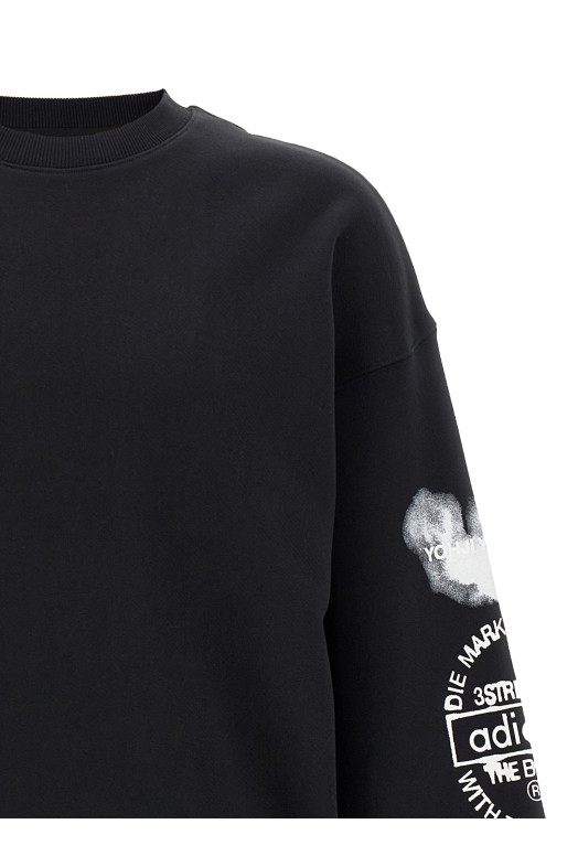 'Y-3 Graphic Crew' sweatshirt Black