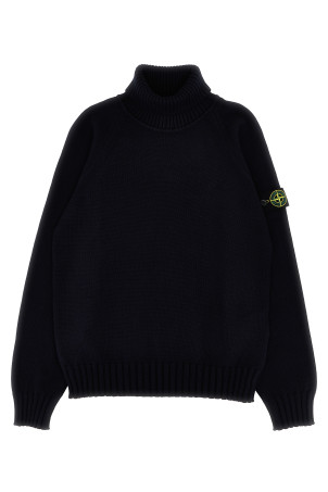 Logo badge sweater Blue