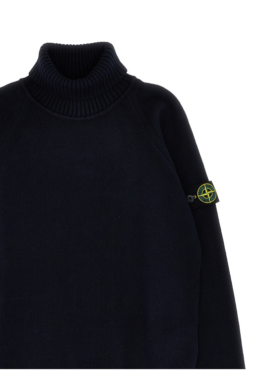 Logo badge sweater Blue Logo badge sweater Blue