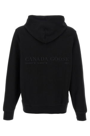 'Huron' hoodie Black