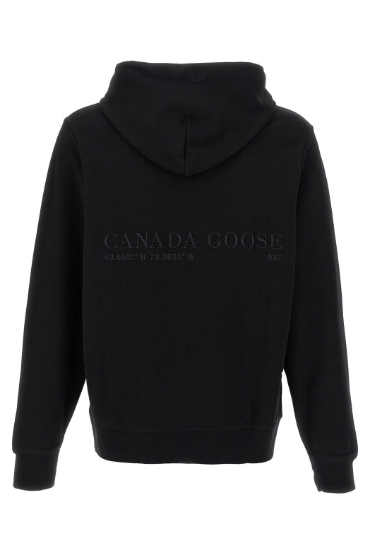 'Huron' hoodie Black