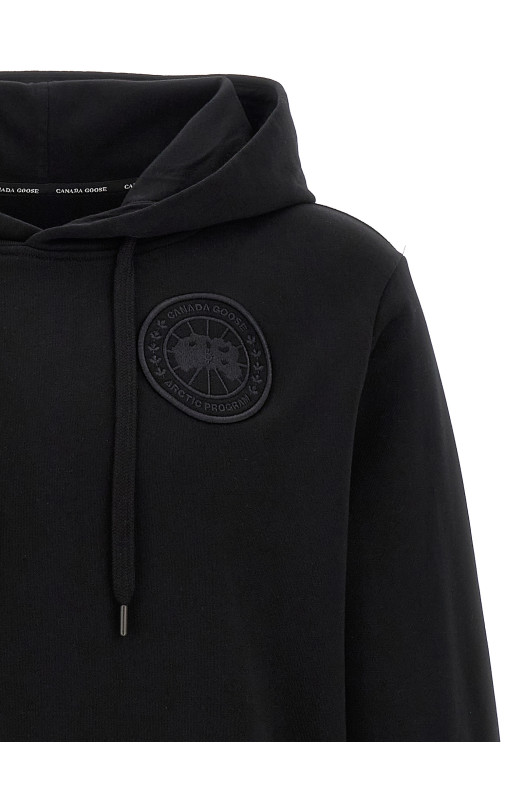 'Huron' hoodie Black