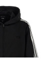 'Y-3 3-Stripes' hoodie Black-grey 'Y-3 3-Stripes' hoodie Black-grey