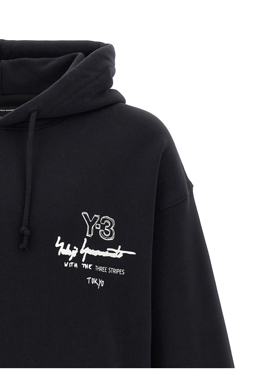 'Y-3 Graphic FT' hoodie Black 'Y-3 Graphic FT' hoodie Black