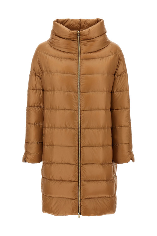 Пуховик «Матильда» коричневый PI1283DIC12017Z2157