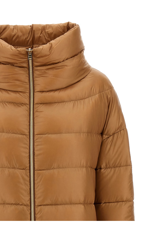 Пуховик «Матильда» коричневый PI1283DIC12017Z2157