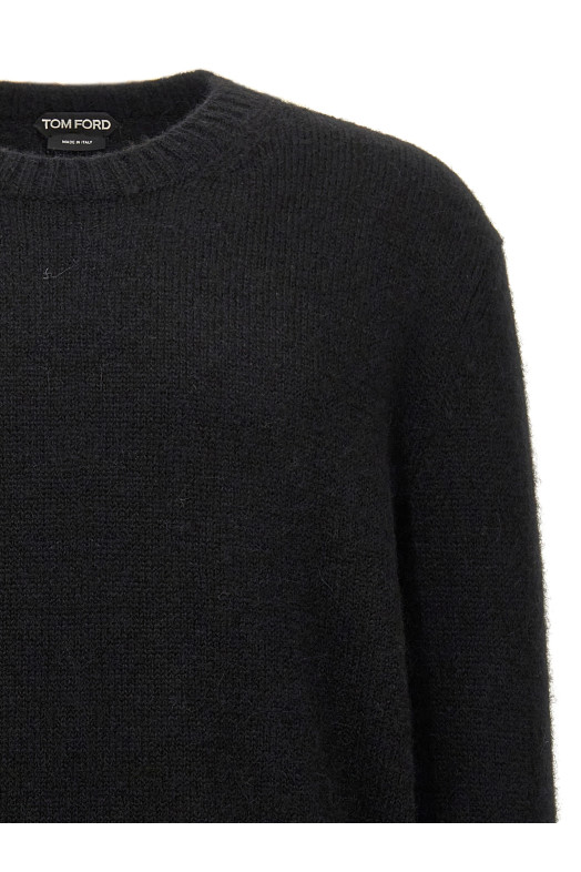 Светр з альпаки Чорний TOM FORD KCL032YMB004F24LB999