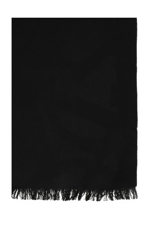 'Monogram' scarf Black 'Monogram' scarf Black