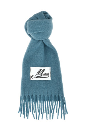 Шарф з логотипом BLUE MARNI ASZC0005A0UTW91800B47 Шарф з логотипом BLUE MARNI ASZC0005A0UTW91800B47