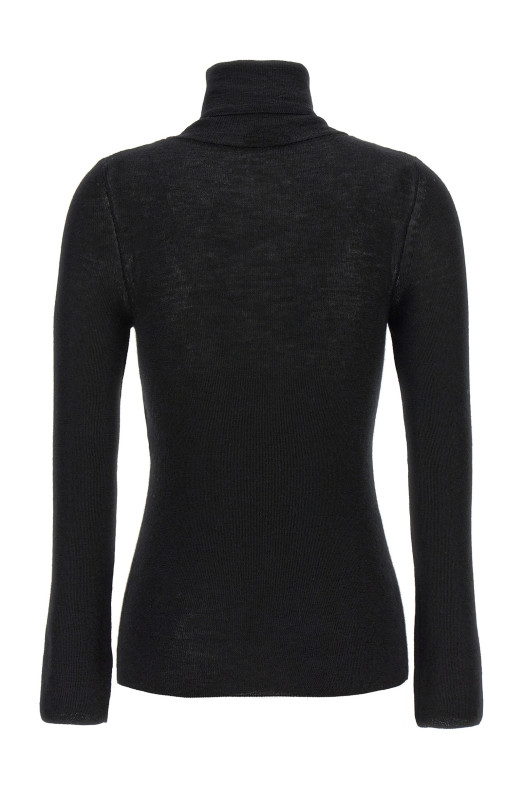 Шелковый кашемировый свитер с высоким воротником Черный TOM FORD MAK1332YAX752LB999 Шелковый кашемировый свитер с высоким воротником Черный TOM FORD MAK1332YAX752LB999