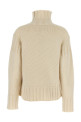 Ribbed detail sweater White Ribbed detail sweater White