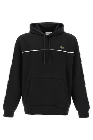 Худі з капюшоном «Lacoste Trim» Чорний SH9808031 Худі з капюшоном «Lacoste Trim» Чорний SH9808031
