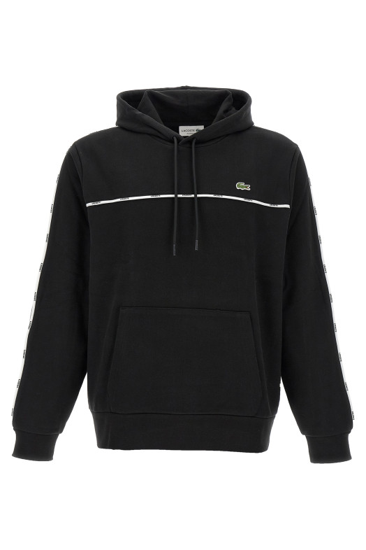 Худі з капюшоном «Lacoste Trim» Чорний SH9808031 Худі з капюшоном «Lacoste Trim» Чорний SH9808031