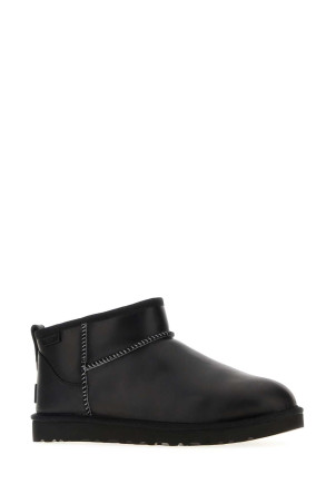 Black leather Classic Ultra Mini ankle boots Black UGG (1158191) Black leather Classic Ultra Mini ankle boots Black UGG (1158191)