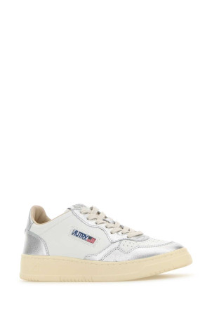 Two-tone leather Medalist sneakers AUTRY (AULW) Two-tone leather Medalist sneakers AUTRY (AULW)