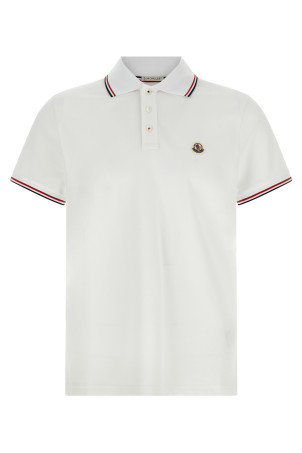 Piqué cotton polo shirt White Piqué cotton polo shirt White