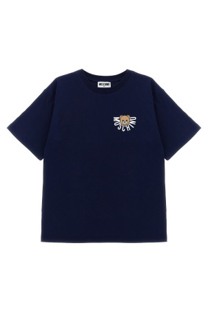 Футболка «Moschino Teddy Bear» синя HOM05GLAA10BLUNAVY Футболка «Moschino Teddy Bear» синя HOM05GLAA10BLUNAVY