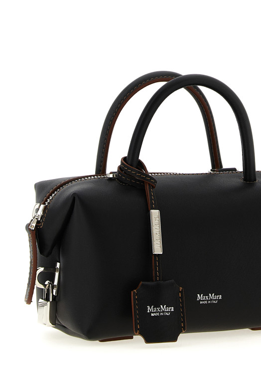 MAX MARA 'Holdalls' невеликий верхній кейс Чорний 2524516141600005 MAX MARA 'Holdalls' невеликий верхній кейс Чорний 2524516141600005