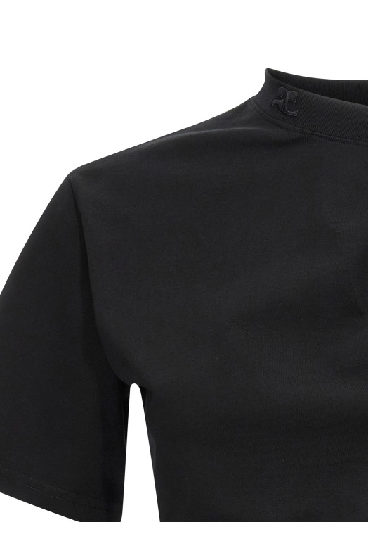 Футболка «Twist Asymmetrical» черная 325JTS209JS02339999 Футболка «Twist Asymmetrical» черная 325JTS209JS02339999