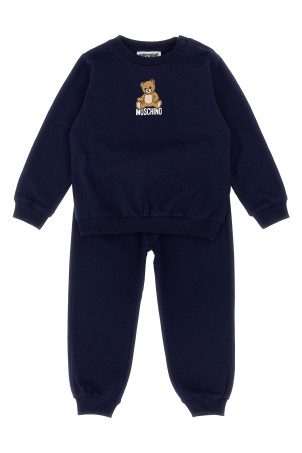 Комплект з світшоту та джоггерів «Moschino Teddy Bear» Синій MMK05ELCA40BLUNAVY Комплект з світшоту та джоггерів «Moschino Teddy Bear» Синій MMK05ELCA40BLUNAVY
