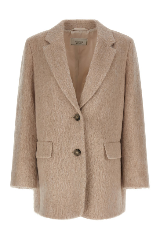 Однобортний блейзер Бежевий S21474Z02142943