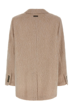 Однобортный блейзер Бежевый S21474Z02142943