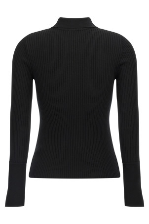 'Classic Rib' polo shirt Black 'Classic Rib' polo shirt Black