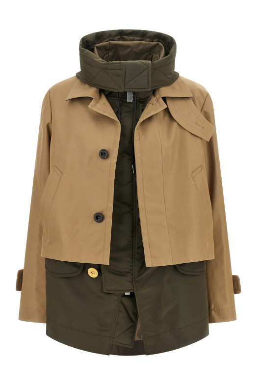 Double layer jacket Multicolor