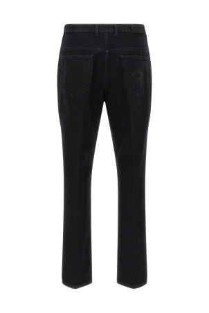 Джинсы с прямыми брючинами Черные GIVENCHY BM51MK516K001 Джинсы с прямыми брючинами Черные GIVENCHY BM51MK516K001