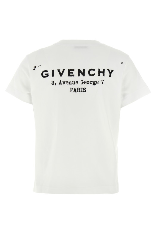 'GIVENCHY Stamp' T-shirt Black-grey 'GIVENCHY Stamp' T-shirt Black-grey