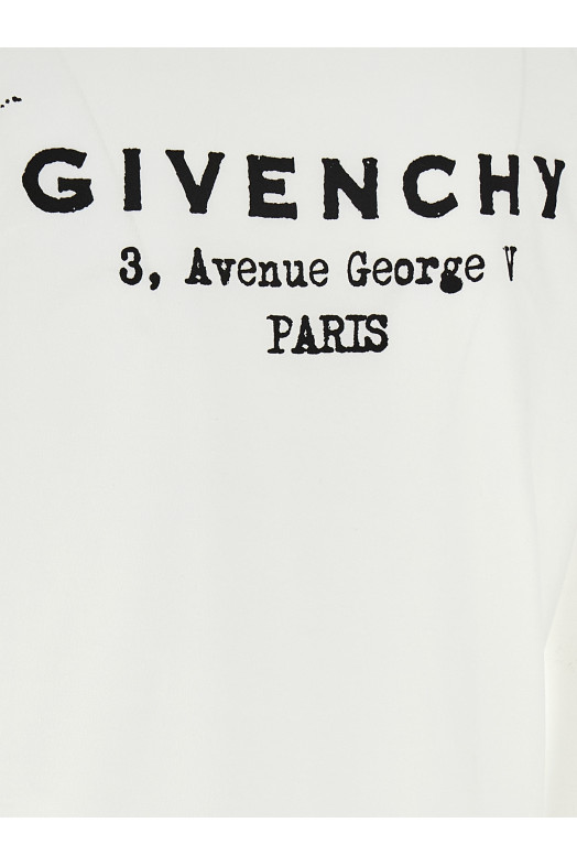 'GIVENCHY Stamp' T-shirt Black-grey 'GIVENCHY Stamp' T-shirt Black-grey