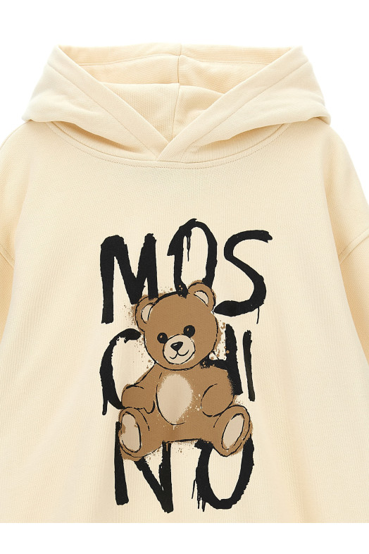 Худі «Moschino Teddy Bear» Бежевий HUF098LCA77IVORY Худі «Moschino Teddy Bear» Бежевий HUF098LCA77IVORY