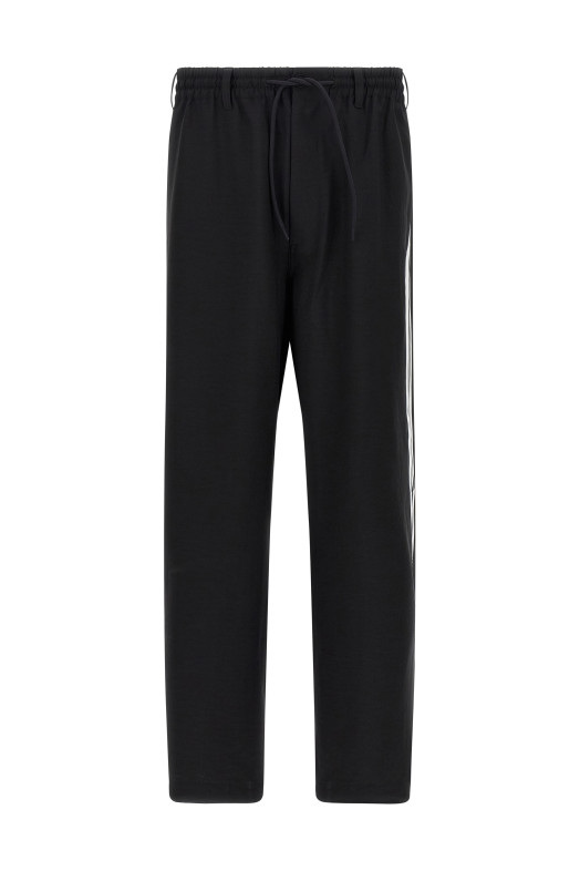 'Y-3 3-Stripes' joggers Black-grey