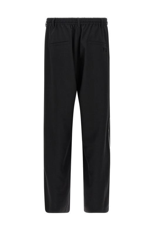 'Y-3 3-Stripes' joggers Black-grey