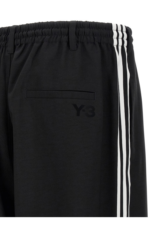 'Y-3 3-Stripes' joggers Black-grey