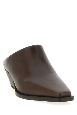 'Precious Heels' sabots Brown