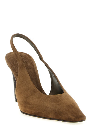 'Precious Heels' slingback Brown 'Precious Heels' slingback Brown