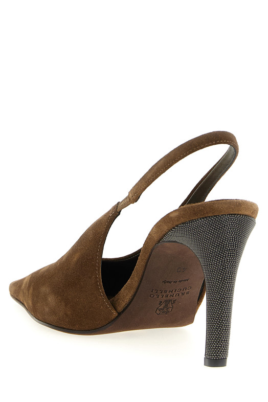 Слингбеки «Precious Heels» коричневые MZSFC3058PC7495