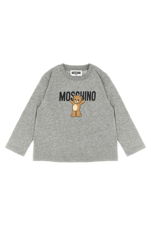 'Moschino Teddy Bear' T-shirt Gray 'Moschino Teddy Bear' T-shirt Gray