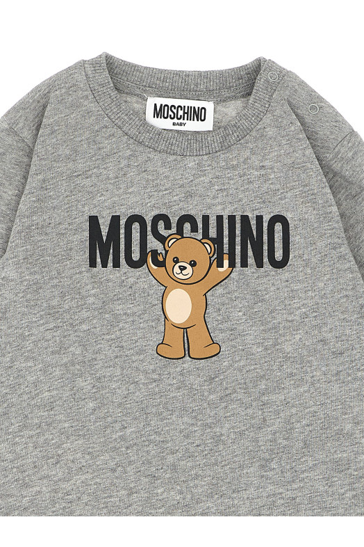 'Moschino Teddy Bear' T-shirt Gray 'Moschino Teddy Bear' T-shirt Gray