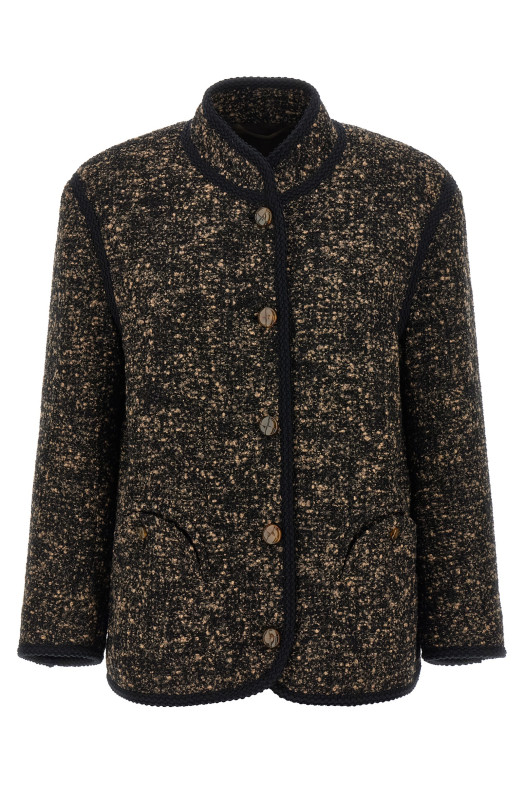 'Katara Curly' blazer Brown